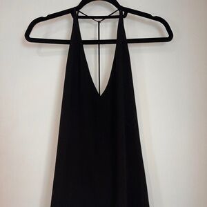 Flowy V-Neck T-Strap Slip Cami Tank Top